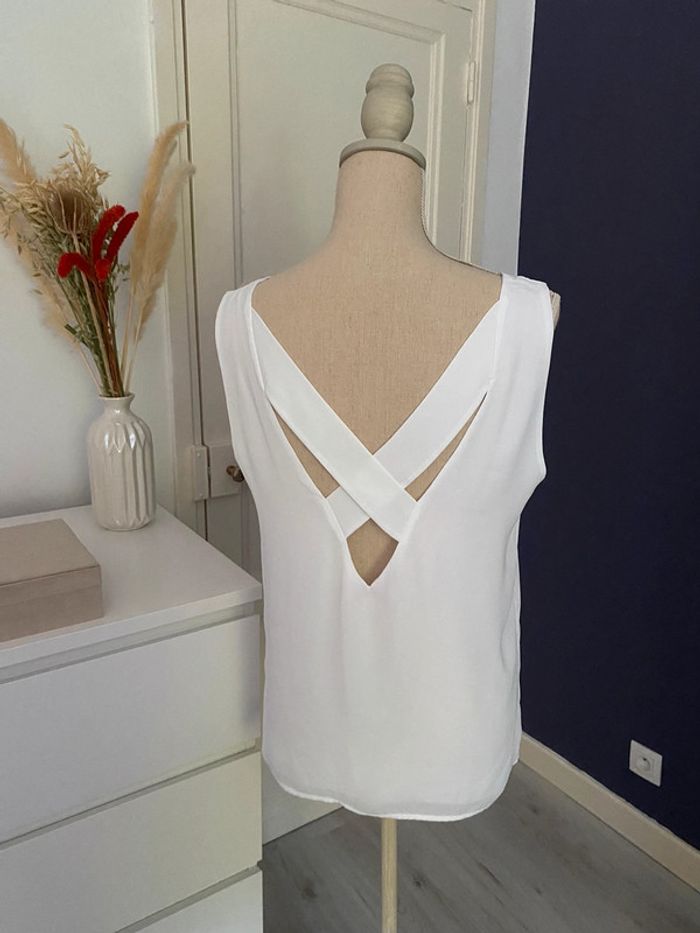 Top Camaïeu blanc - photo numéro 2
