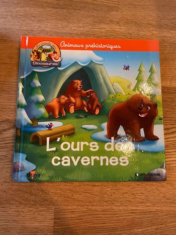 Livre Altaya Le monde des dinosaures L’ours des cavernes Numéro 15