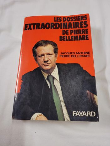 Livre les dossiers extraordinaires de Pierre Bellemare