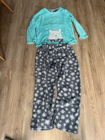 Pyjama 2 pièces pilou pilou femme Love to Lounge taille M très bon état 38 40