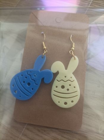 Boucle d'oreille de pâque