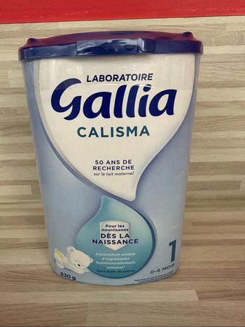 Lait Gallia Calisma 0-6 mois