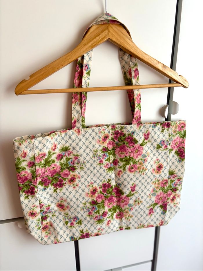 Totebag fleurs Sézane X Andion - photo numéro 2
