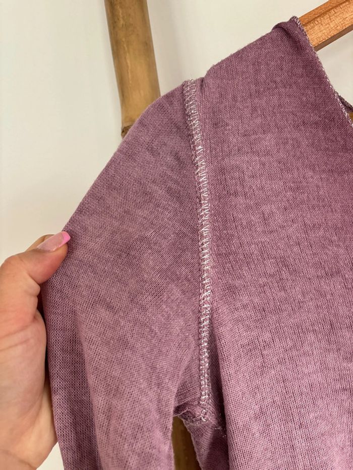 pull violet très léger - photo numéro 4