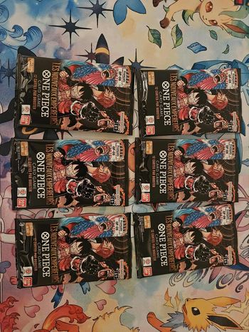 6 boosters OP09 français
