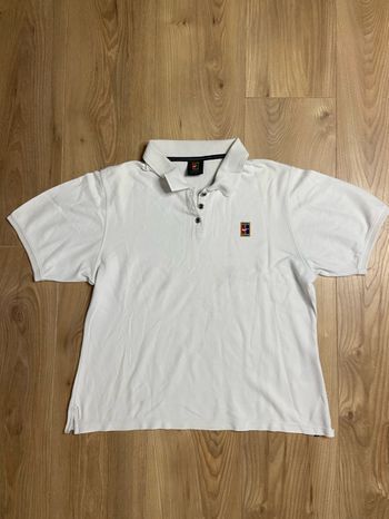 Polo blanc Nike tennis 8-10ans