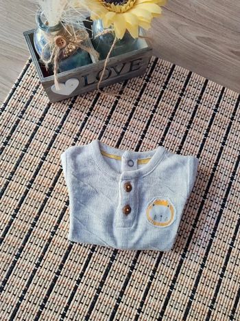 T-shirt bébé garçon 1 mois