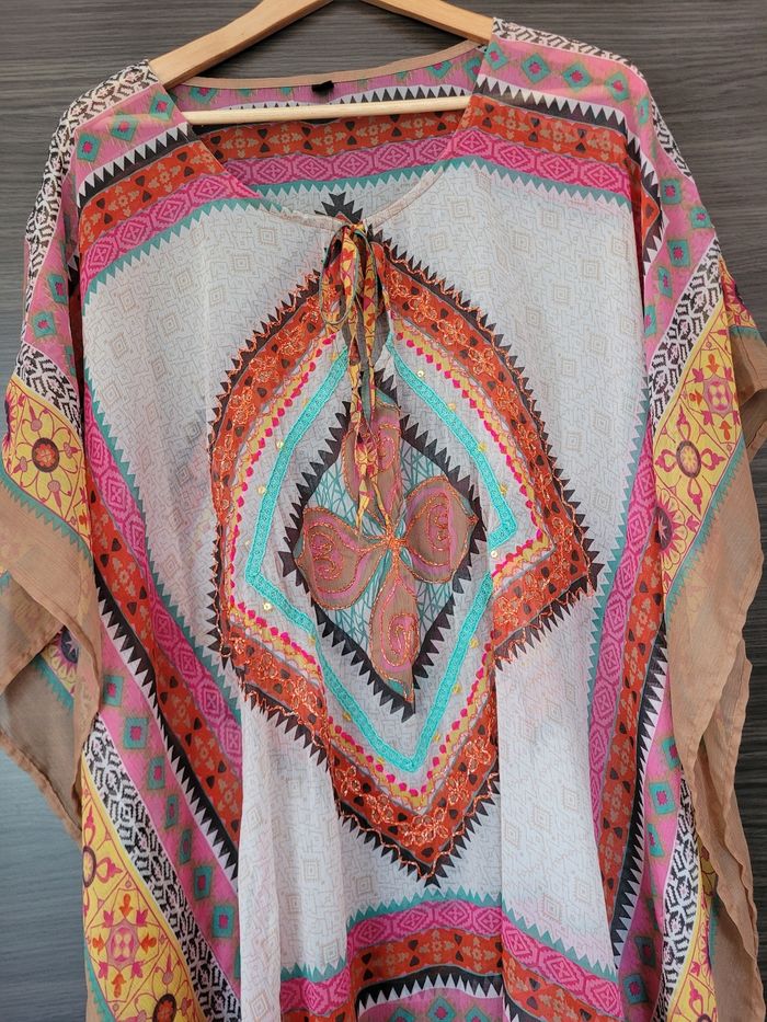 Caftan ou tunique de plage TU - photo numéro 3