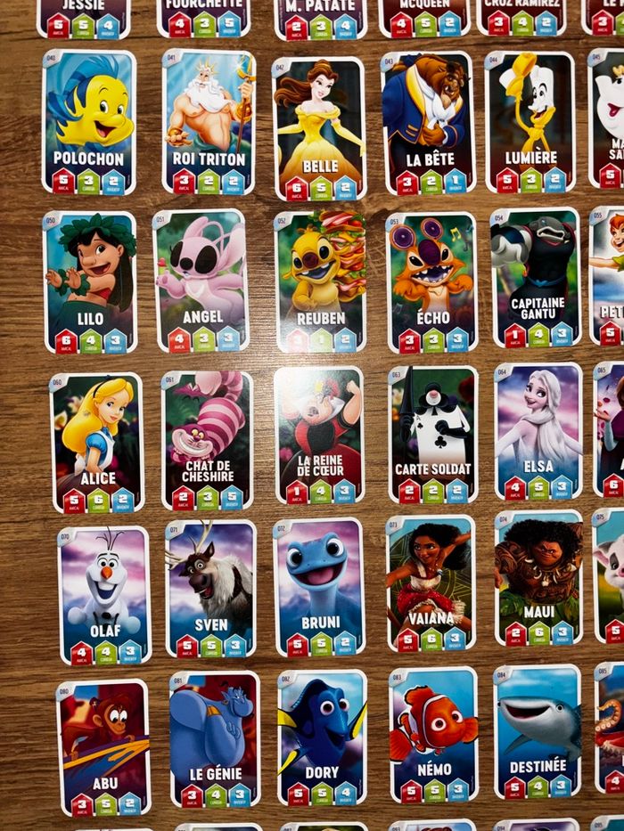 Collection complète Disney - 108 cartes - photo numéro 3