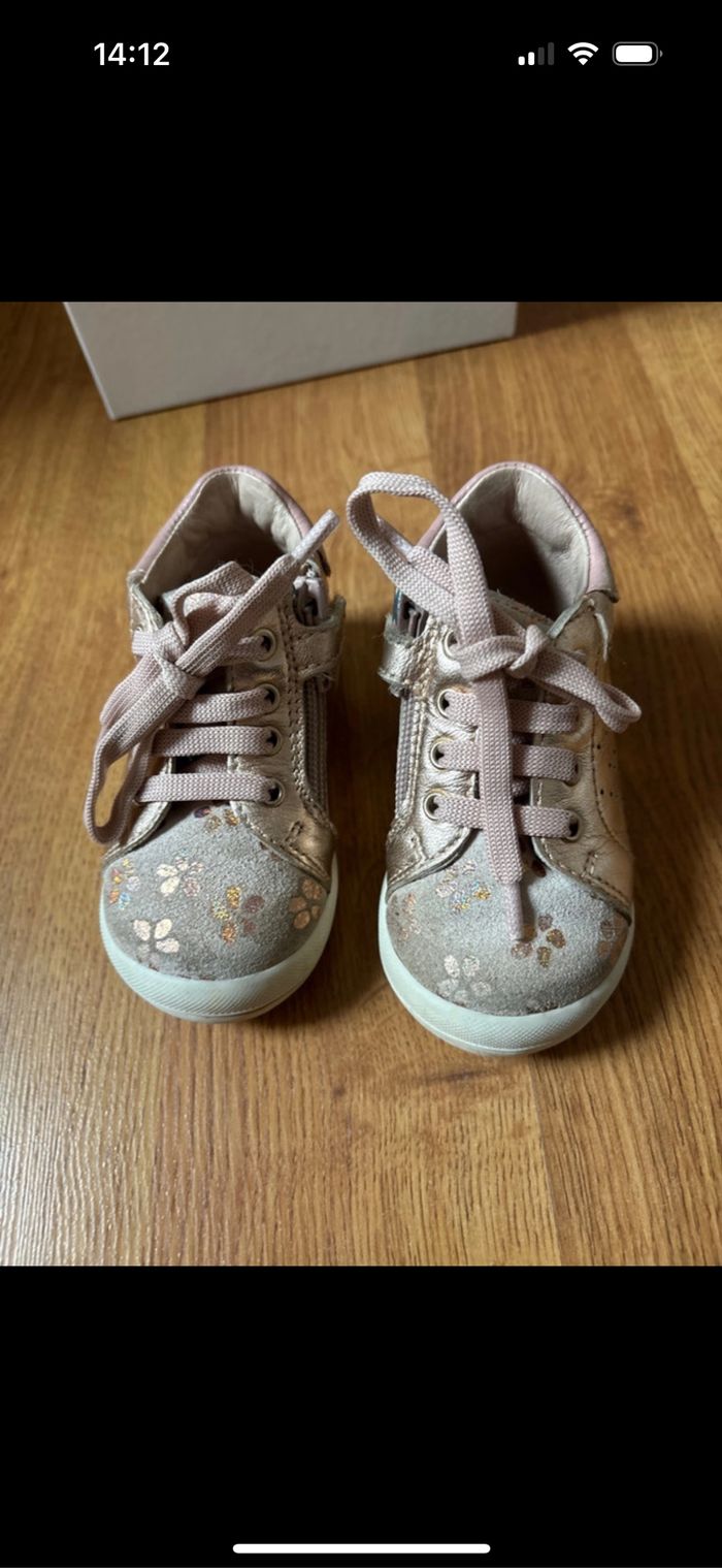 Chaussure bottine bébé fille babybotte 20 - photo numéro 2