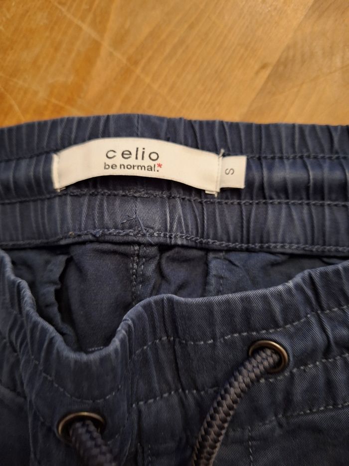 Pantalon cargo marine celio - photo numéro 3