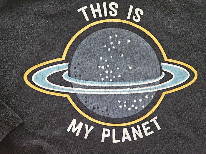 T.shirt à capuche manches longues noir Gemo 5 ans - photo numéro 2