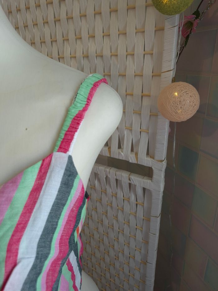 🌈joli top crop rayé multicolore BZB femme TM / 38 - photo numéro 4