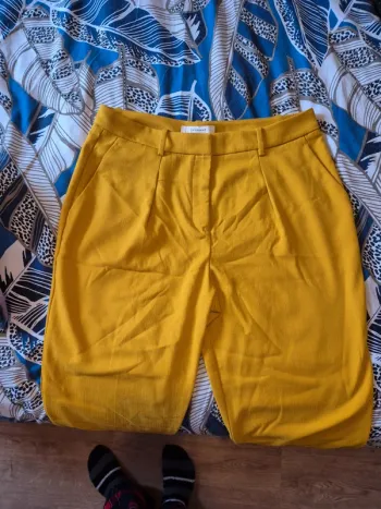 Pantalon moutarde