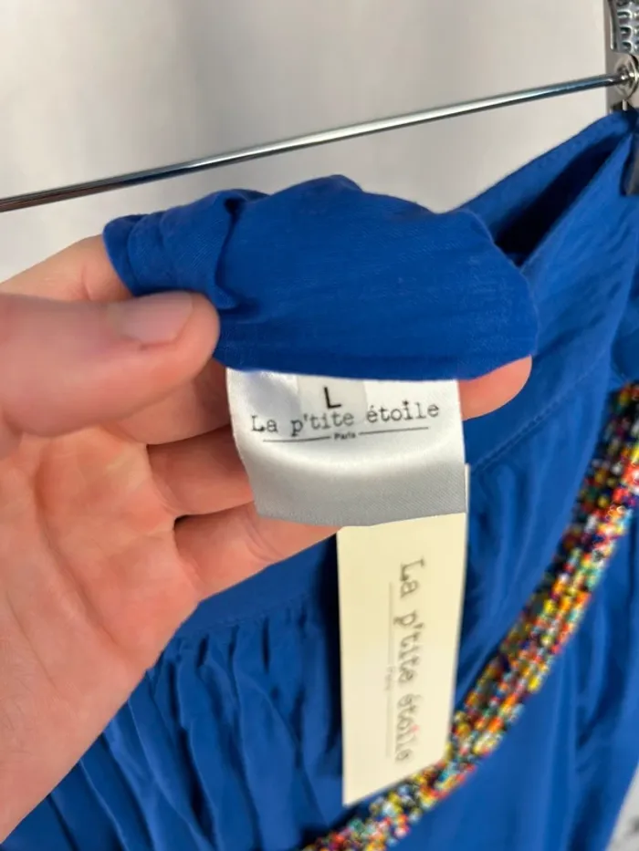 Jupe longue Bleu La P’tite étoile L neuve - photo numéro 6