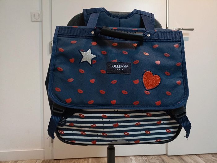 Cartable lollipops paris glossy oberthur 38cm