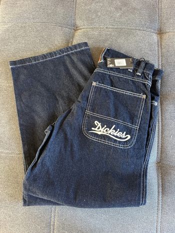 Jean Dickies Loose Wave denim rinsed
