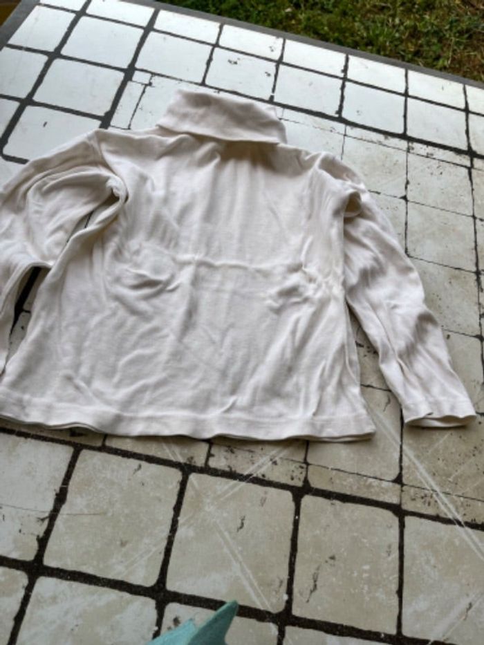 Pull à col roulé fille
