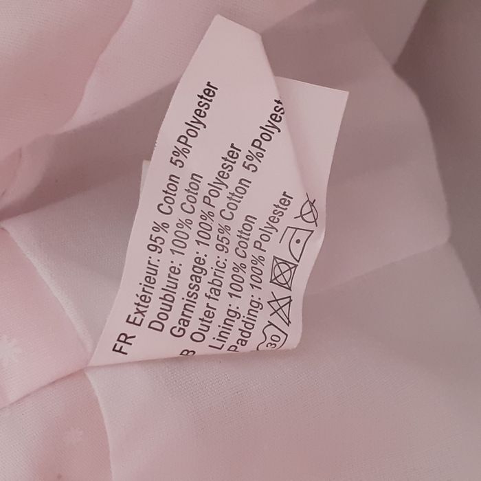 Neuf/Sauthon: 3 Panières tissu *encore étiquetées - photo numéro 10