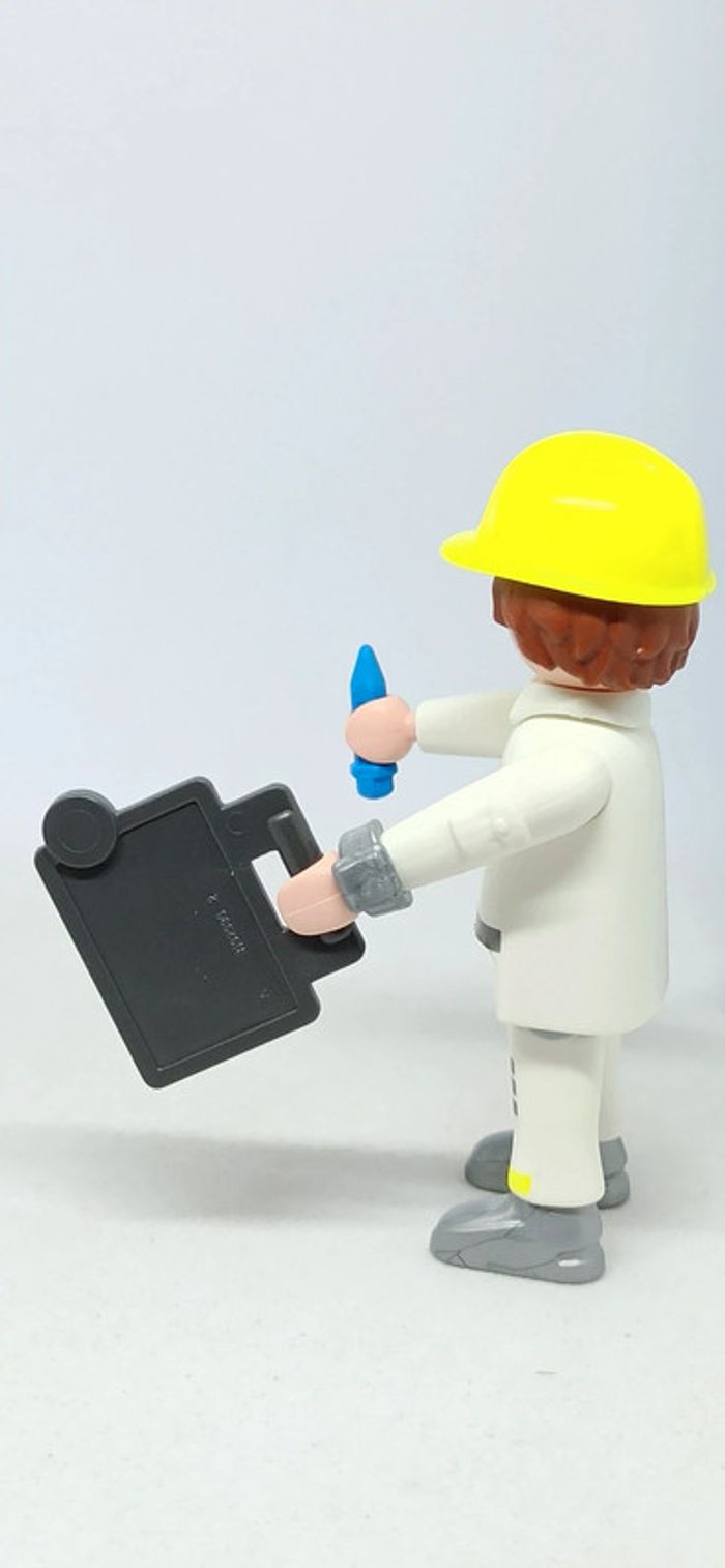 Homme ingénieur avec casque playmobil - photo numéro 2