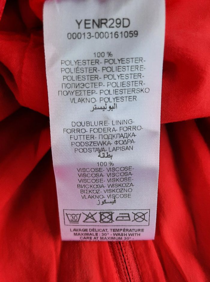 Robe bustier rouge Naf Naf, taille 38 - photo numéro 8
