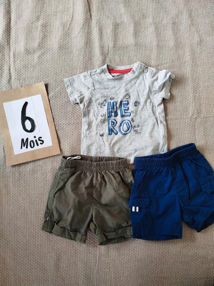 Ensemble été short/tee shirt