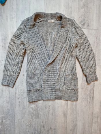 Gilet gris bleuté orchestra 14 ans