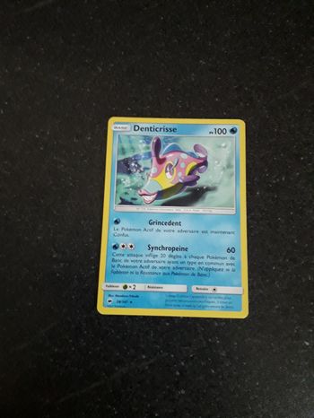 Denticrisse carte Pokémon neuve
