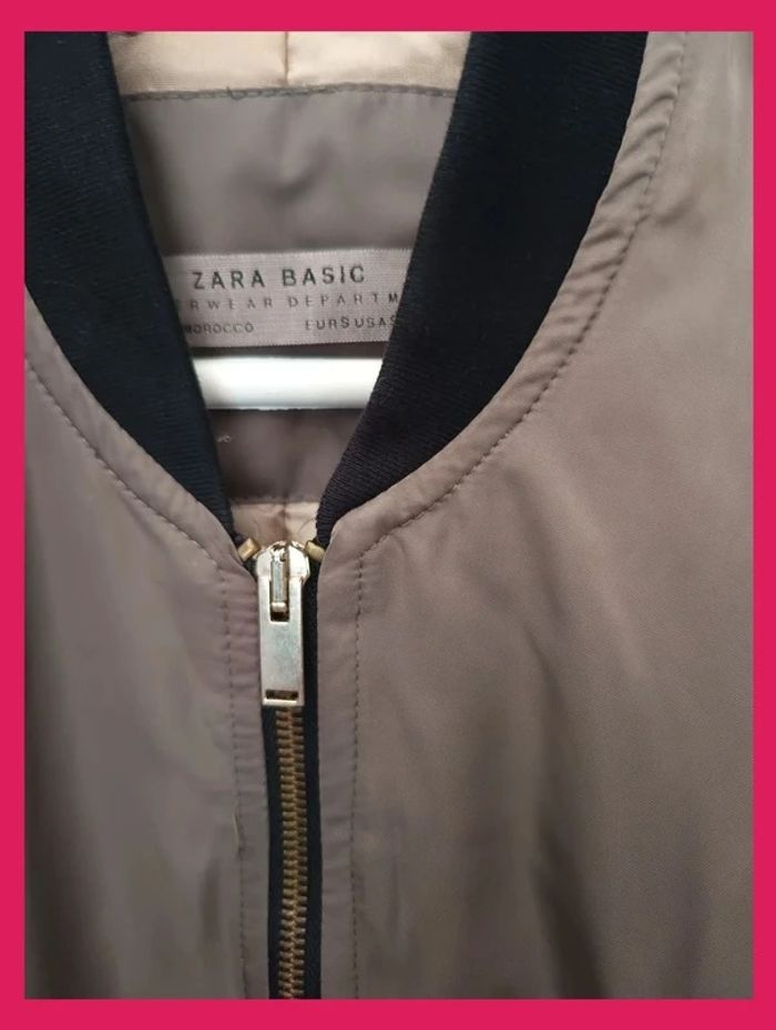 Bomber court en nylon Talla S. - photo numéro 2