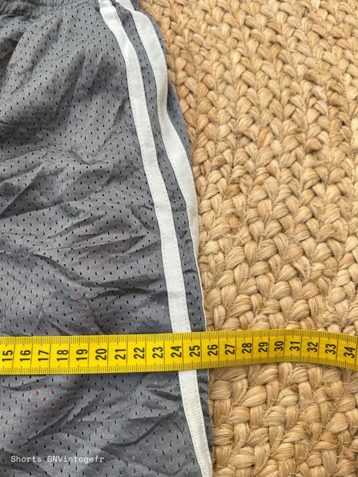 Short Starter Homme Réversible Gris/Blanc/Rouge Taille S | Très Bon État | SNVintagefr | BS456 - photo numéro 5