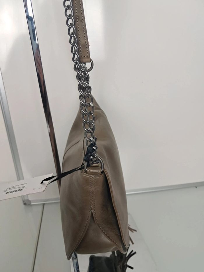 Ikks sac à main PLUM bandoulière cuir vachette neuf - photo numéro 9