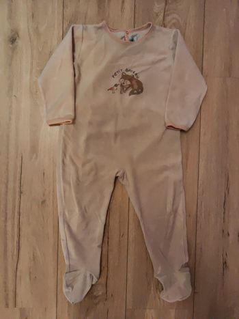 Pyjama fille 1 pièce petit bateau