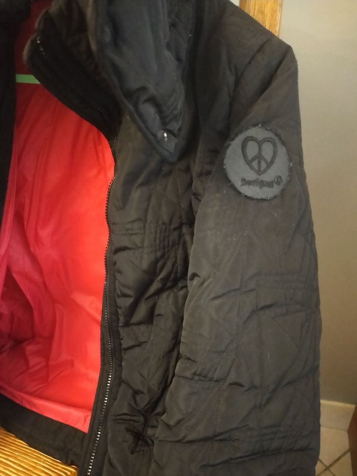 Blouson anorak Desigual noir taille 44 - photo numéro 6