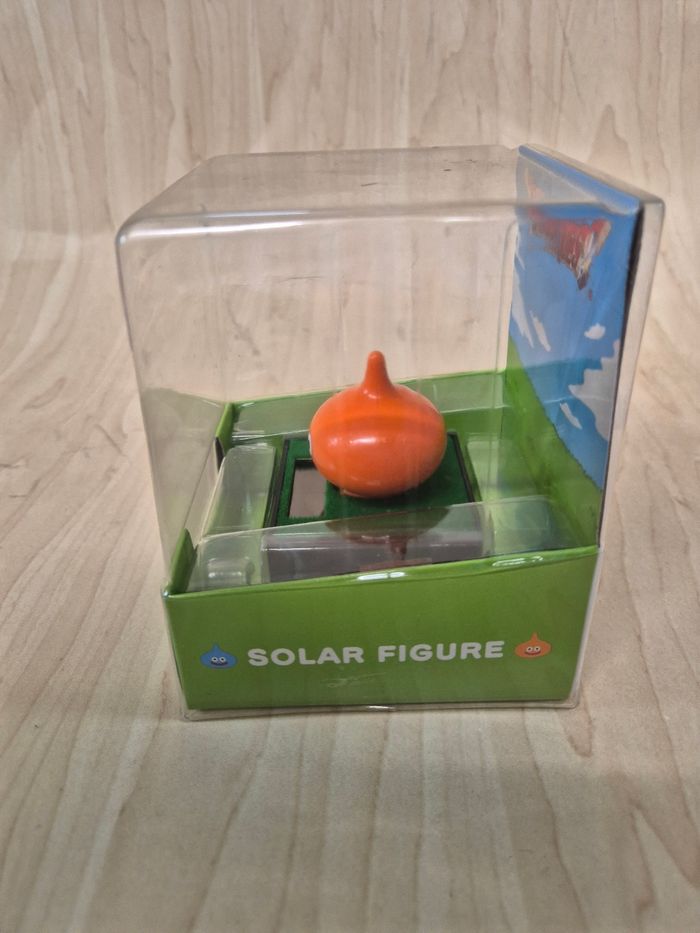 Figurine solaire Dragon Quest Slime orange - photo numéro 3