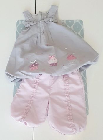 Ensemble gris/rose - 3M