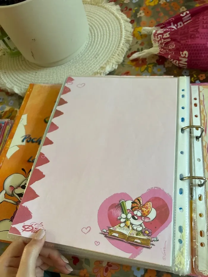 Feuille enveloppe diddl - photo numéro 3