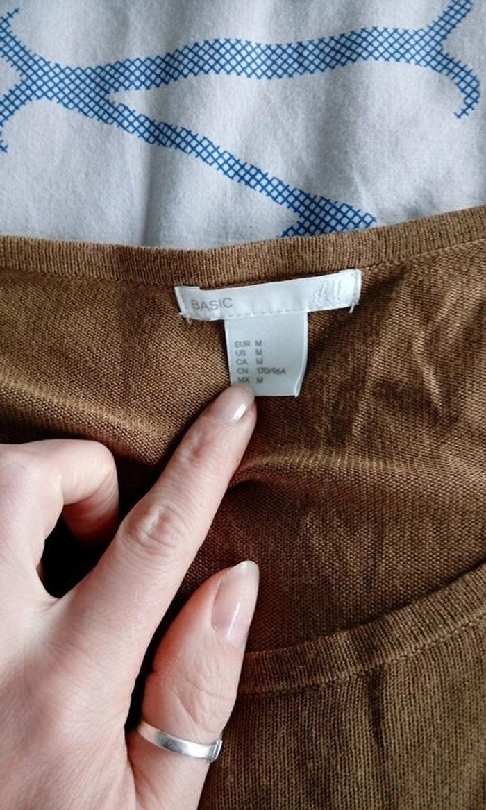 Pull couleur doré - photo numéro 3