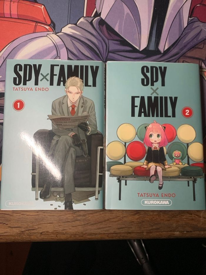 Tome 1 & 2 de spy x family