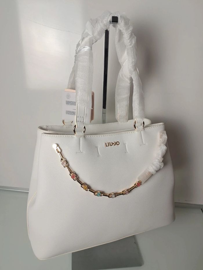 Liu Jo grand sac à main blanc neuf