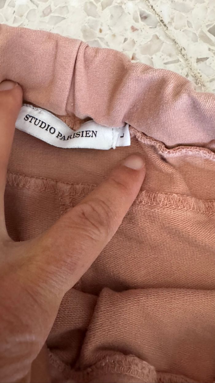 Très beau pantalon rose L - photo numéro 7