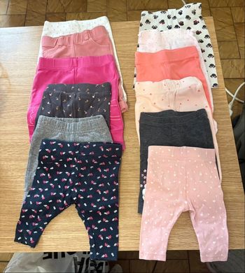Lot pantalon bébé fille 