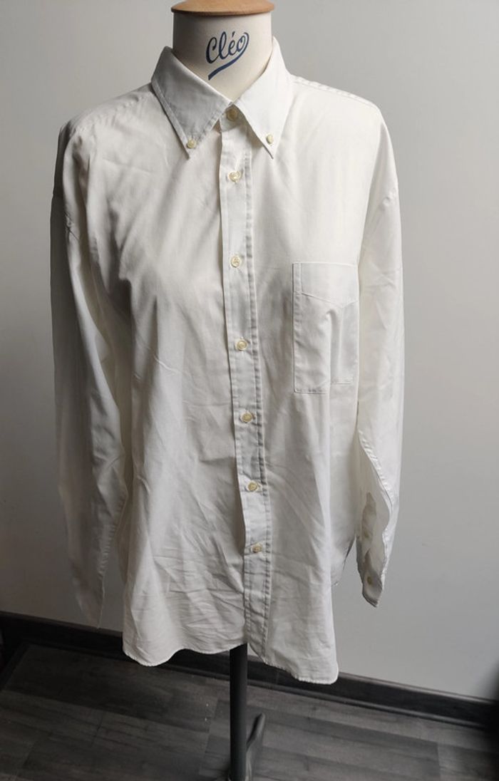 Chemise blanche longues manches