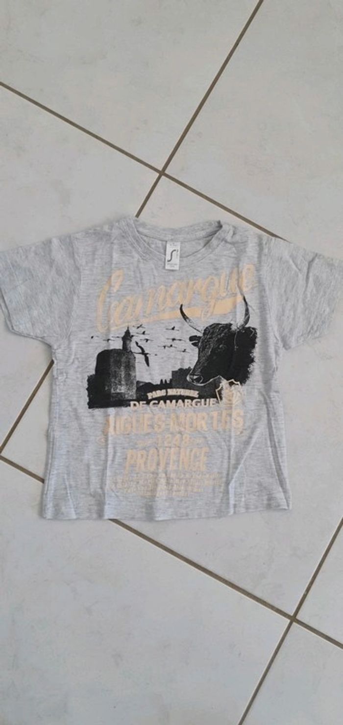 T-shirt MC camargue 4 ans CH - photo numéro 2