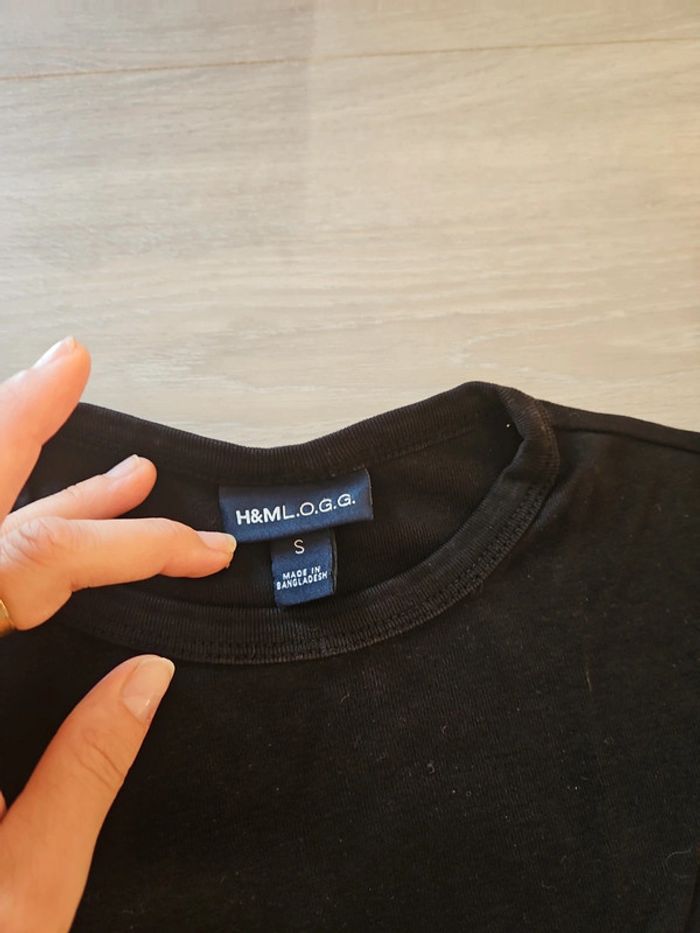 T-shirt manches longues h&m homme T S - photo numéro 2