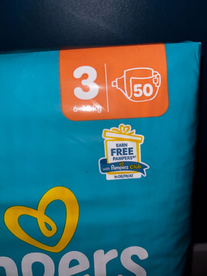 Maxi-Pack De 100 Couches Pampers Baby-Dry Neuf Dans L’emballage. - photo numéro 2