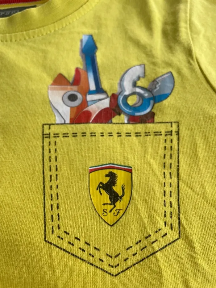 T-shirt Ferrari, 2-3 ans - photo numéro 4