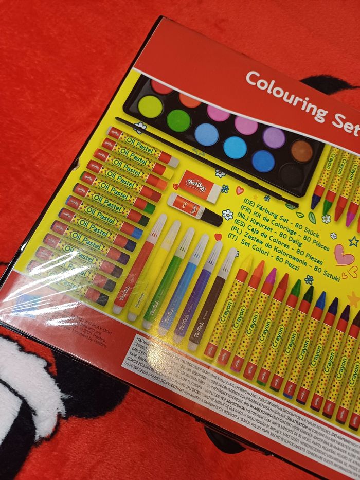 🧸Kit de coloriage sets de 80 pièces play-doh Dès 3ans+ neuf - photo numéro 5