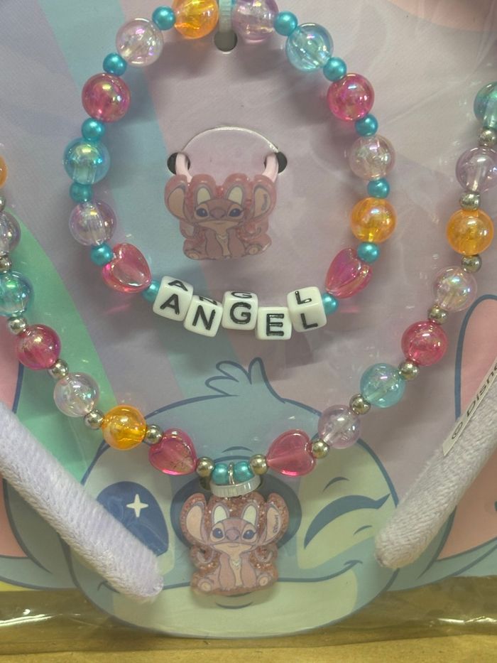 Lot Stitch et Angel Disney  Serre tête bijoux et coffret coiffure - photo numéro 3