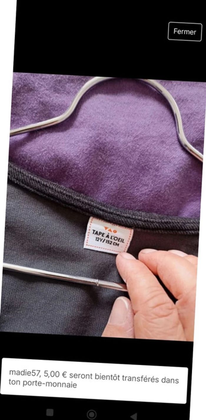 Superbe combi short 12 ans - photo numéro 4