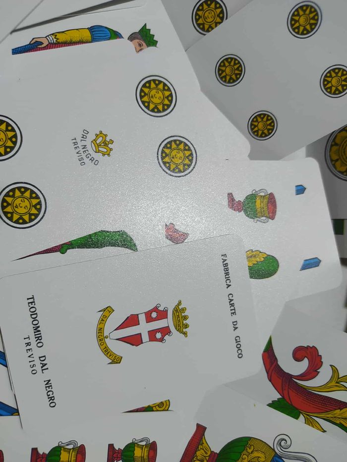 Jeu de cartes italien vintage Dal Negro Napoletane - photo numéro 3